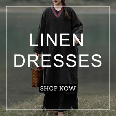 Linen Dresses - Babakud