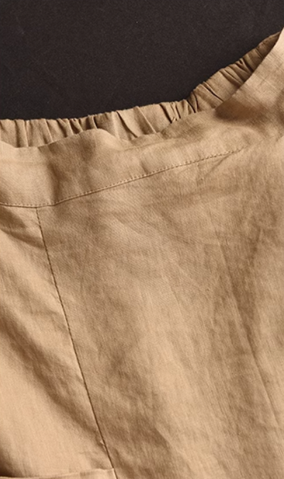 Babakud Women High Waist Linen Skirt