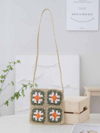 Babakud Summer Blossom Crochet Bag