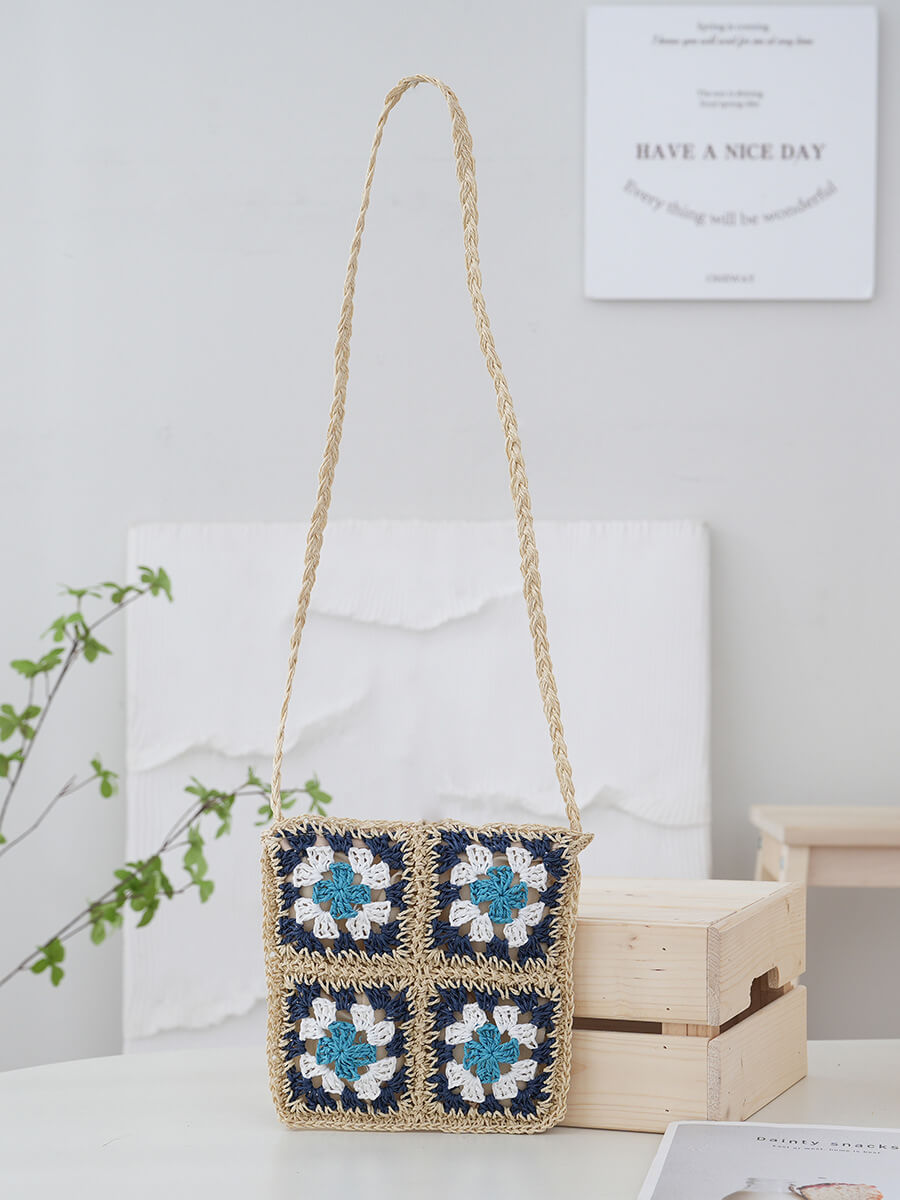 Babakud Summer Blossom Crochet Bag