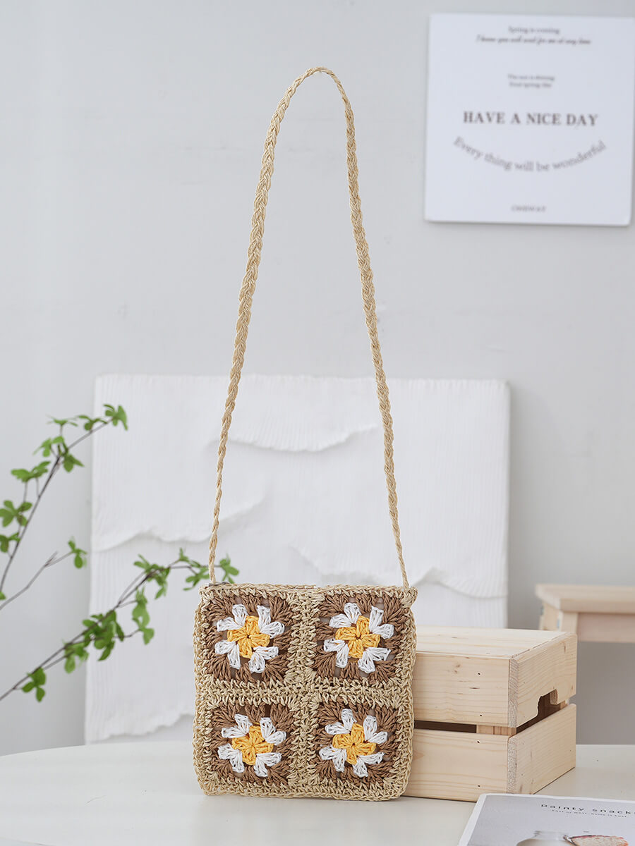 Babakud Summer Blossom Crochet Bag