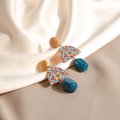 Babakud Sunset Harmony Baroque Earrings