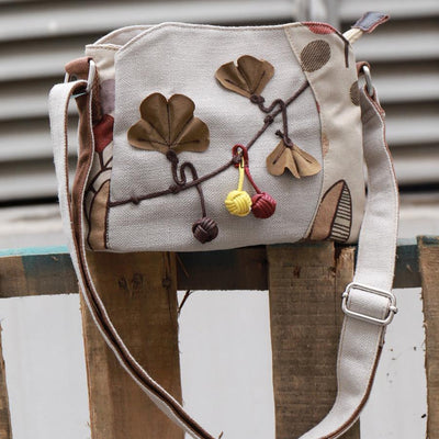 Babakud Handmade Fresh Canvas Casual Crossbody Bag