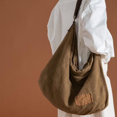 Babakud Premium High Quality Vintage Casual Cotton Linen Tote Bag