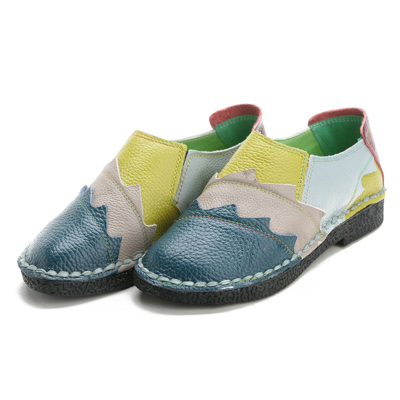 Babakud Women Summer Stylish Color-Block Casual Shoes