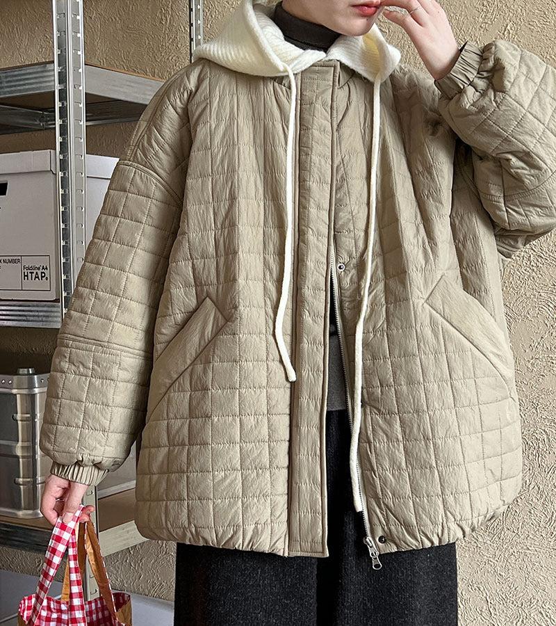 Autumn Winter Warmth Quilted Jacket for Women