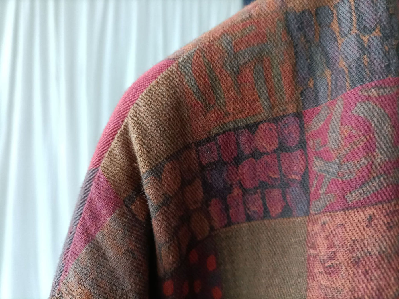 Vintage Plaid Double- Layer Cotton Coats