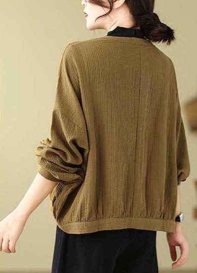 Women Textured Solid Color Short Jacket