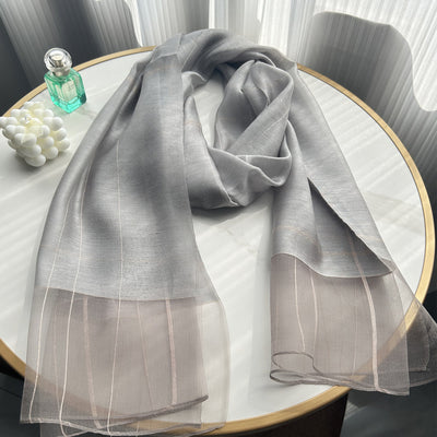 Spring Classic Silk Scarf