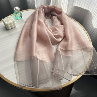 Spring Classic Silk Scarf