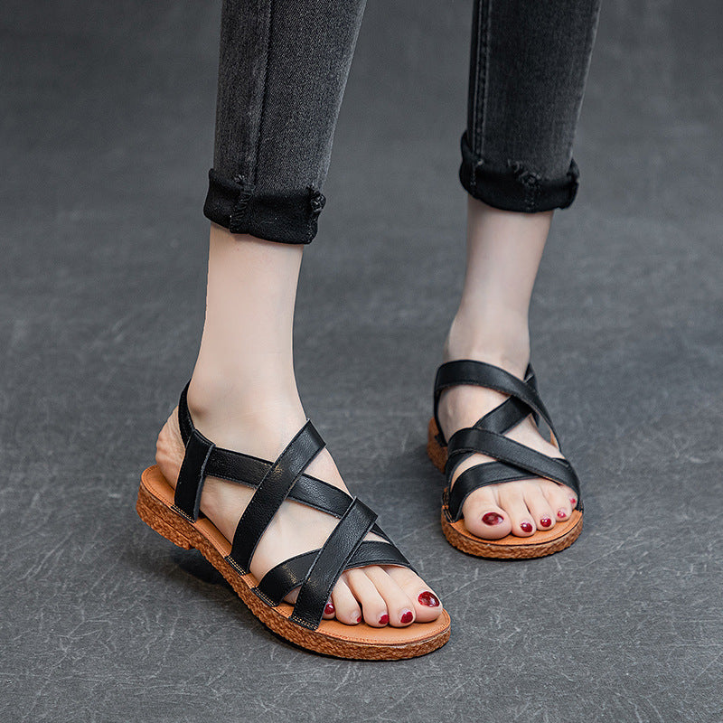 Women Soft Soled Casual Roman Sandals