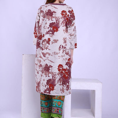 Babakud Vintage Printed Cotton Linen Dresses