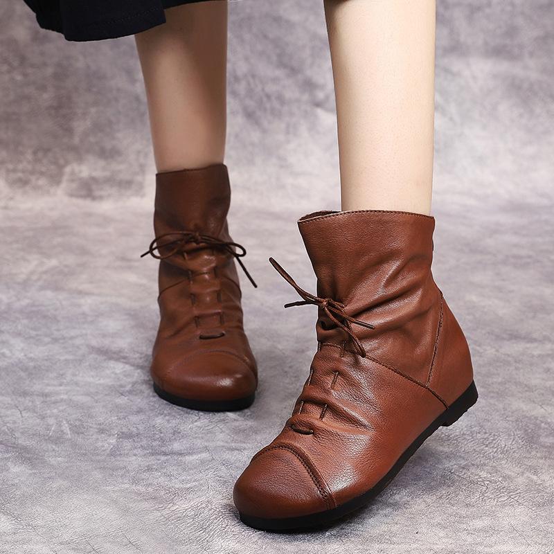 Women's Round Toe Boots – Babakud