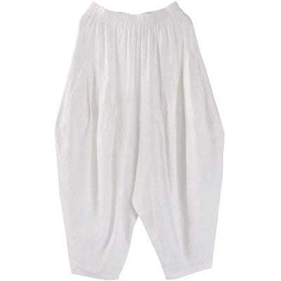 Loose Retro Linen Casual Pants Trousers