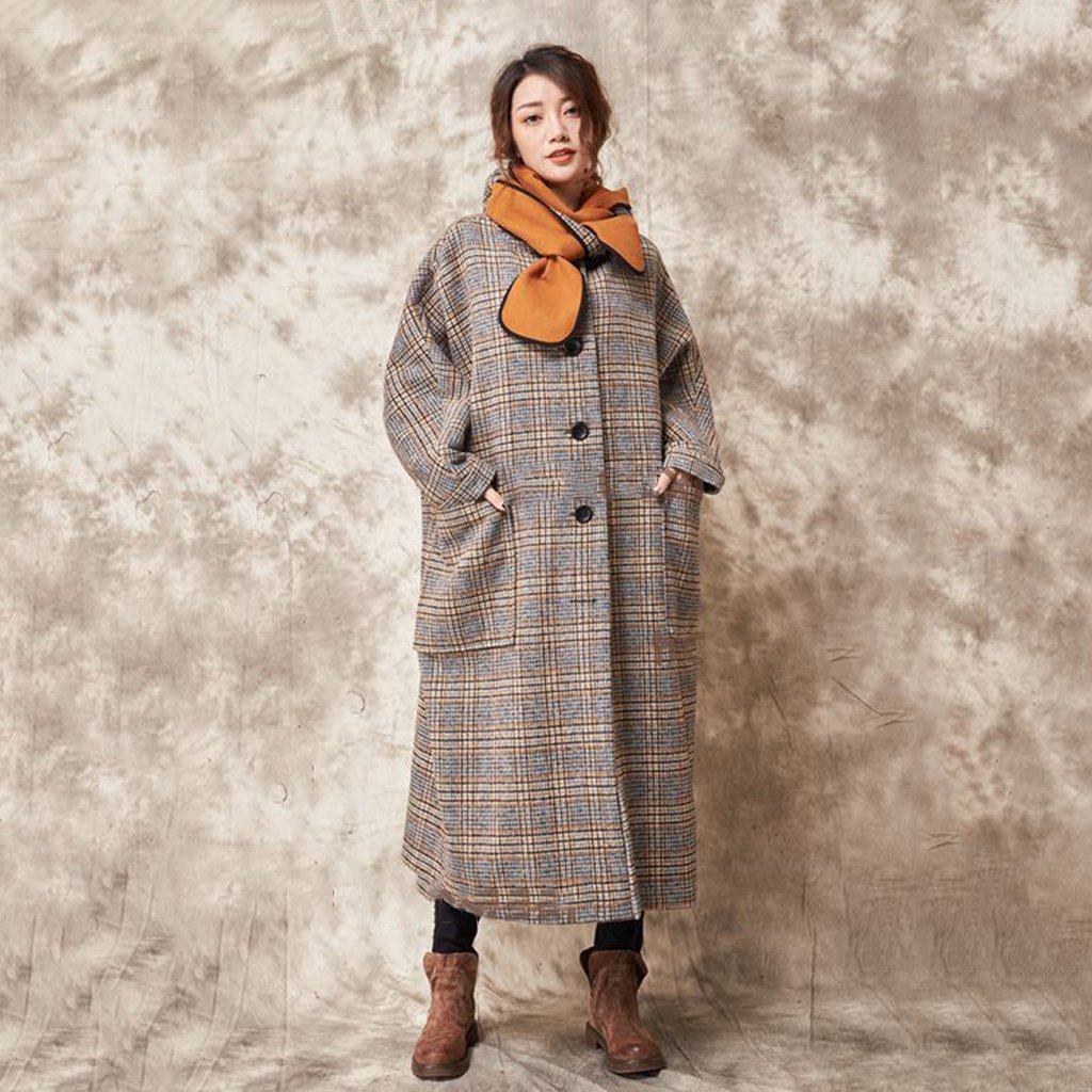 Winter Woolen Hooded Plus Size Coat – Babakud